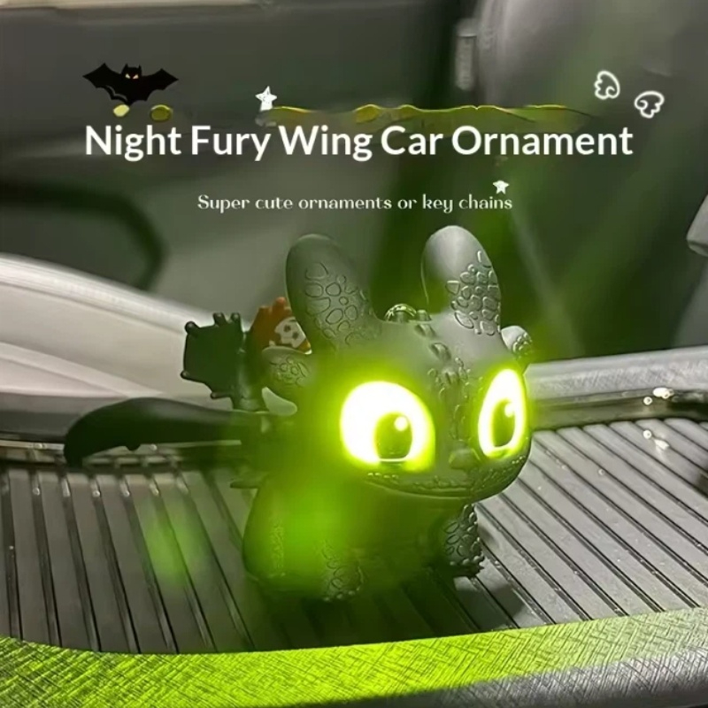 Genuine Cute Glowing Toothless - Car Accessories Dashboard recension och pris