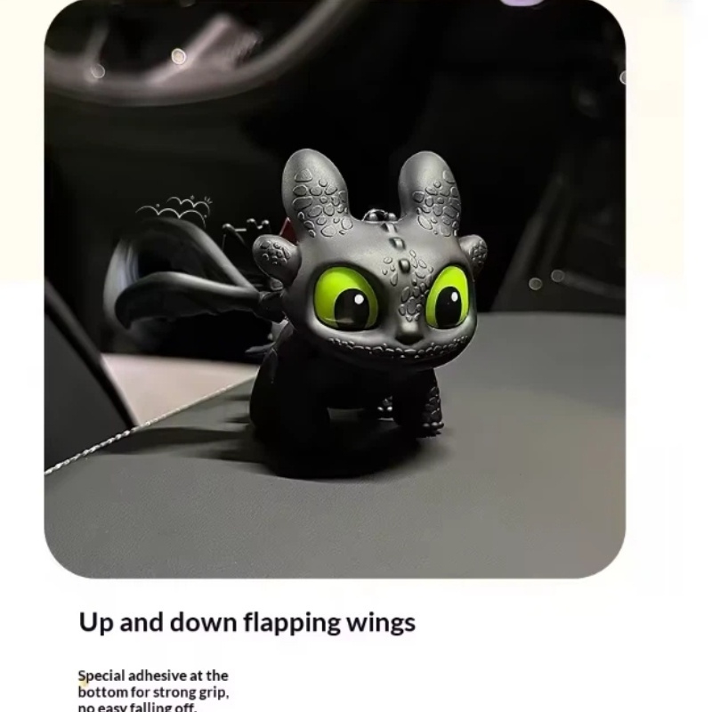 Genuine Cute Glowing Toothless - Car Accessories Dashboard recension och pris