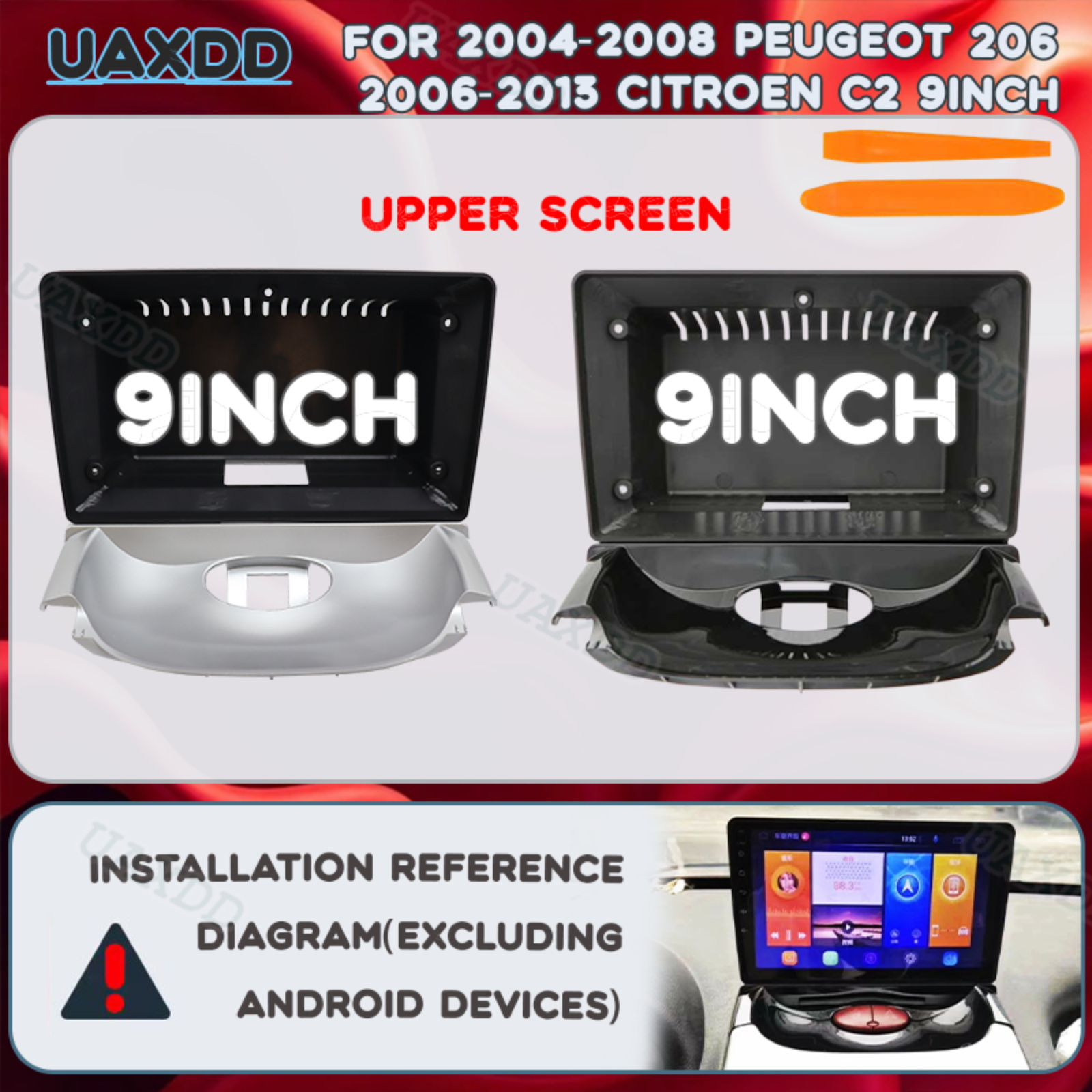 For PEUGEOT 2004-2008 206 2006 - Car Accessories Dashboard recension och pris