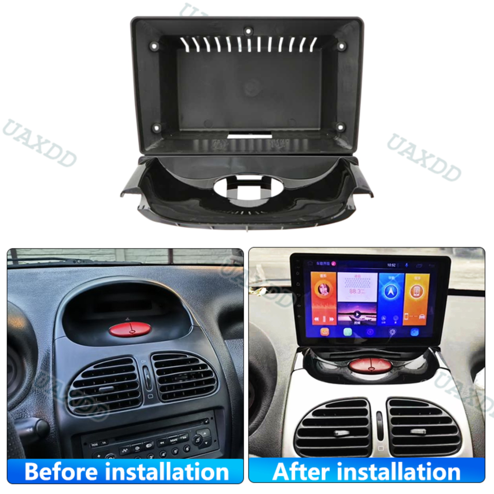 For PEUGEOT 2004-2008 206 2006 - Car Accessories Dashboard recension och pris