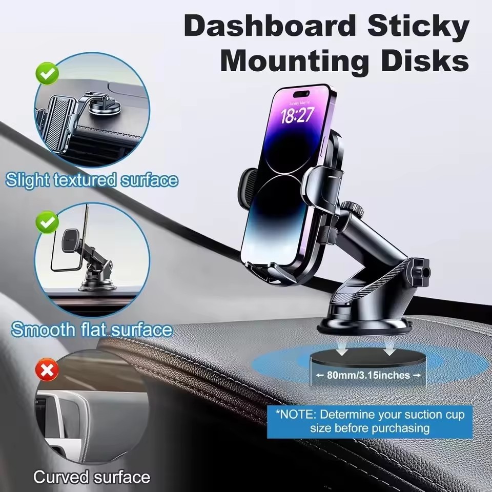 Universal Dashboard Adhesive S - Car Accessories Dashboard recension och pris