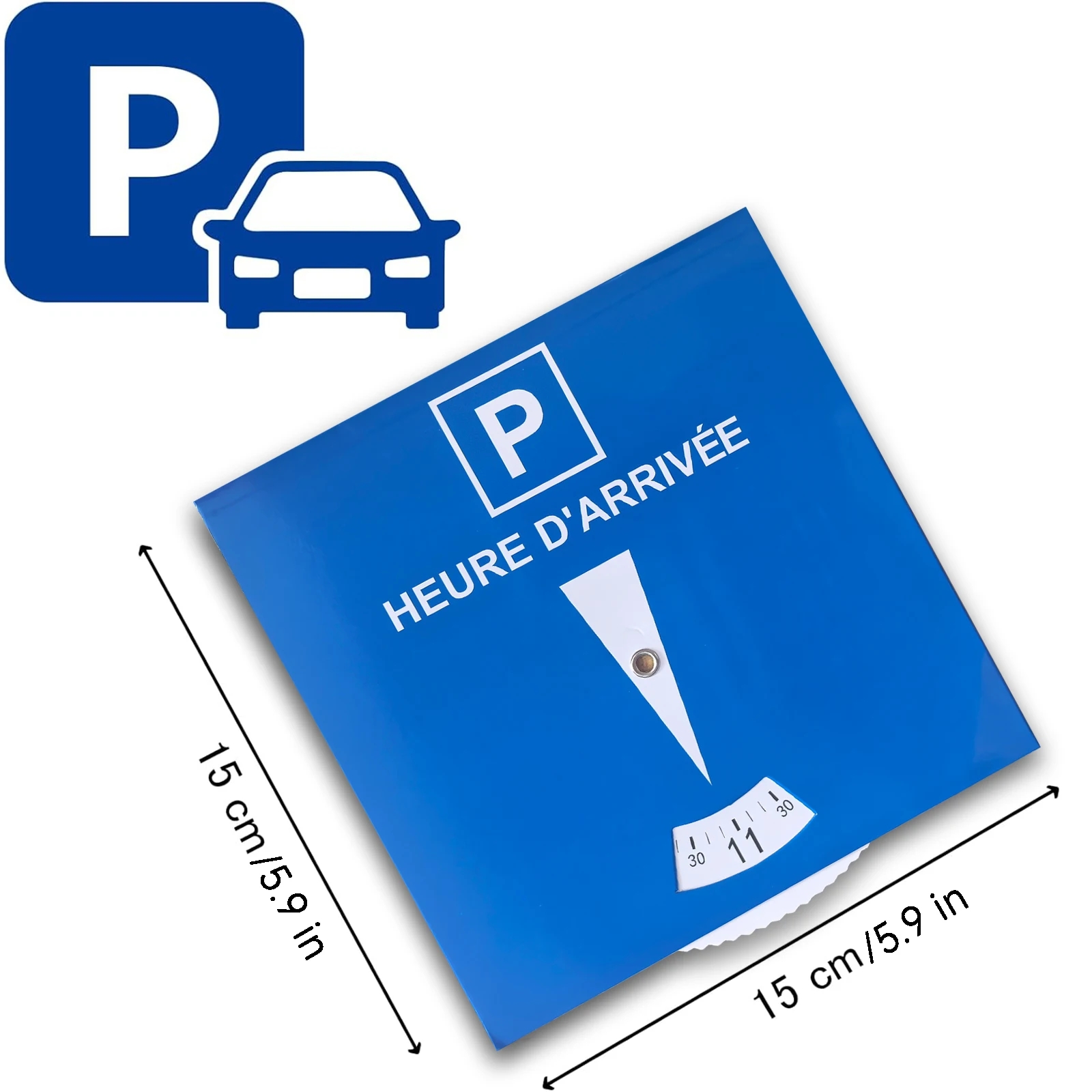 1/2 Blue Zone Parking Discs, B - Car Accessories Zone recension och pris