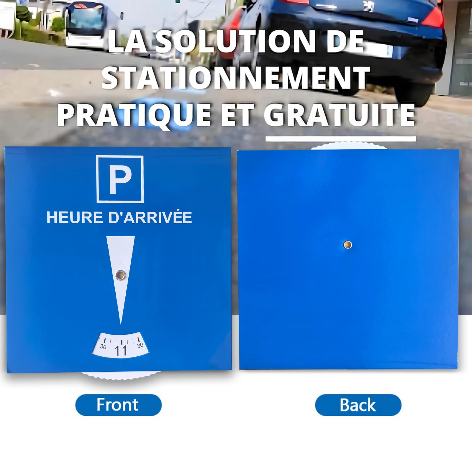 1/2 Blue Zone Parking Discs, B - Car Accessories Zone recension och pris